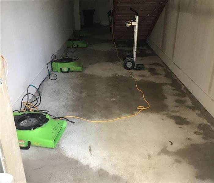 Flooded basement