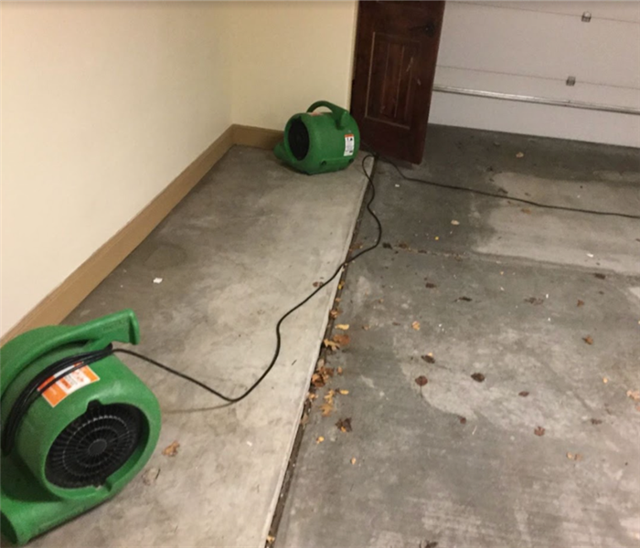 Restoring Water Damage with Air Movers 