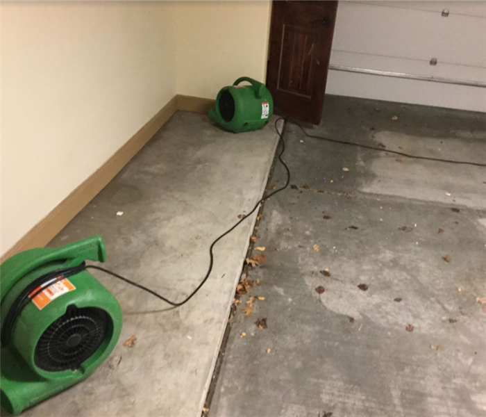Restoring Water Damage with Air Movers